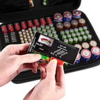 Comecase Hard Battery Organizer Storage Box, Carrying Case Bag Holder - Image 3