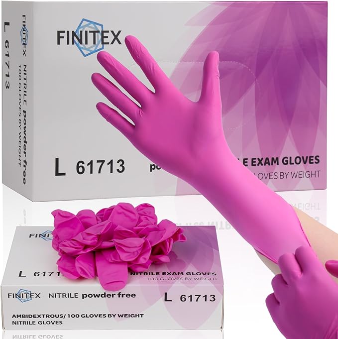 FINITEX Nitrile Disposable Latex-Free Gloves by FINITEX