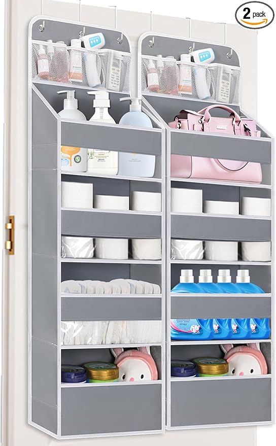 2 Pack Over the Door Organizer by Wakaye