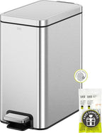 EKO Small Bathroom Trash Can by EKO