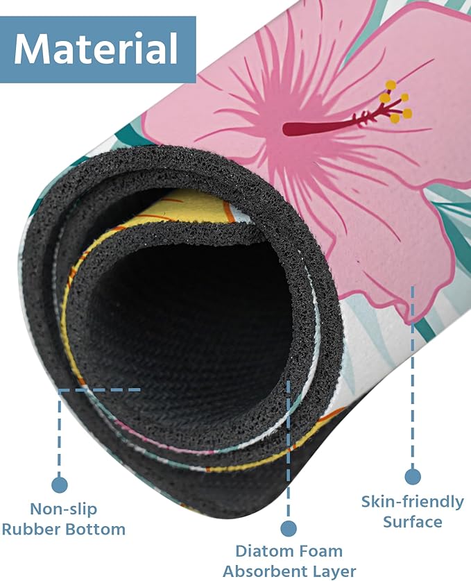 Patterned Sink Faucet Mat Kitchen Splash Guard Super Absorbent Drying Mat - Image 4