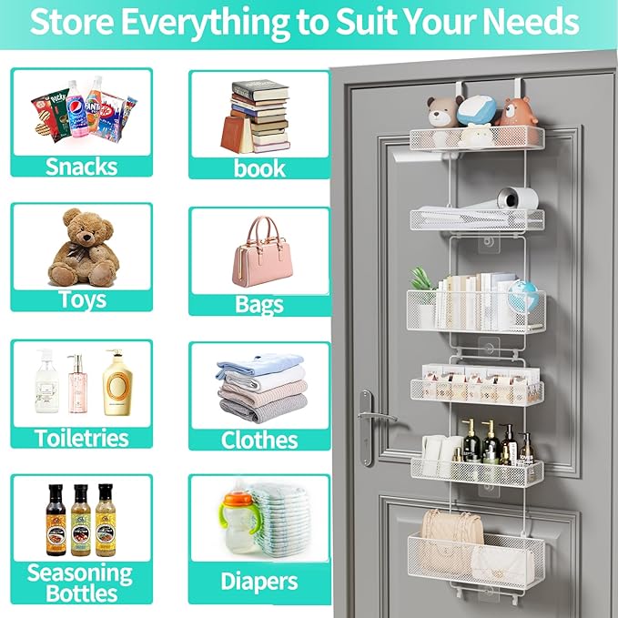 HapiRm Over Door Organizer Storage - Image 7