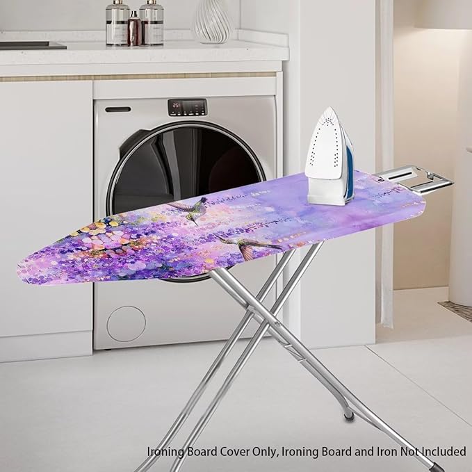 Heavy Duty Ironing Board Cover and Pad Thick Stain Resistant Padding Scorch & - Image 2