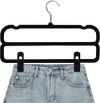 Velvet Pants Hangers with Double Non Slip Bar - Image 4