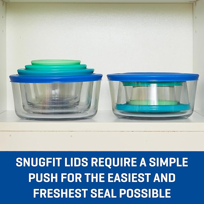Anchor Hocking 26 Piece Glass Storage Containers - Image 4