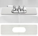 Faucet Mat Sink Splash Guard Oval and Round Splash Tap Pad Diatomite Stone by Funnymoom