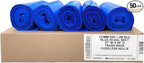 Ultrasac Heavy Duty 55 Gallon Blue Trash Bags by Ultrasac