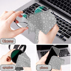 6 PCS Glasses Cleaning Cloth Eyeglass Cleaning Cloth Lens Eyeglasses Microfiber - Image 5