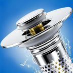Bathroom Sink Drain Strainer, Pop-up Sink Drain Strainer - Image 3