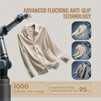 30 Pack Velvet Clothes Hangers, Non-Slip Flocked Hangers - Image 3