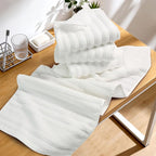 Jacquotha Luxurious 4-Pack Ribbed Striped Hand Towels – Hotel & Spa Premium - Image 9