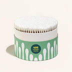 Cliganic Organic Bamboo Cotton Swabs, Chlorine-Free Hypoallergenic, Gentle & - Image 2