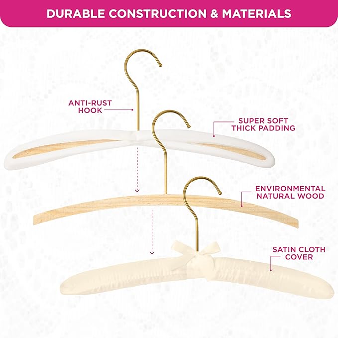 Premium Padded Hangers for Women’s Clothing - Image 6