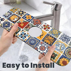 2Pcs Dish Drying Mats Faucet Mats Sets Large Size Coffee Mats Sink Faucet Mat - Image 7