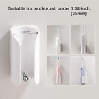 Electric Toothbrush Holder for Bathroom, Wall-Mounted Toothbrush Stand - Image 5