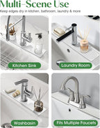 Stone Drying Mat for Kitchen Faucet: Diatomite Stone Drying Tray - Image 6