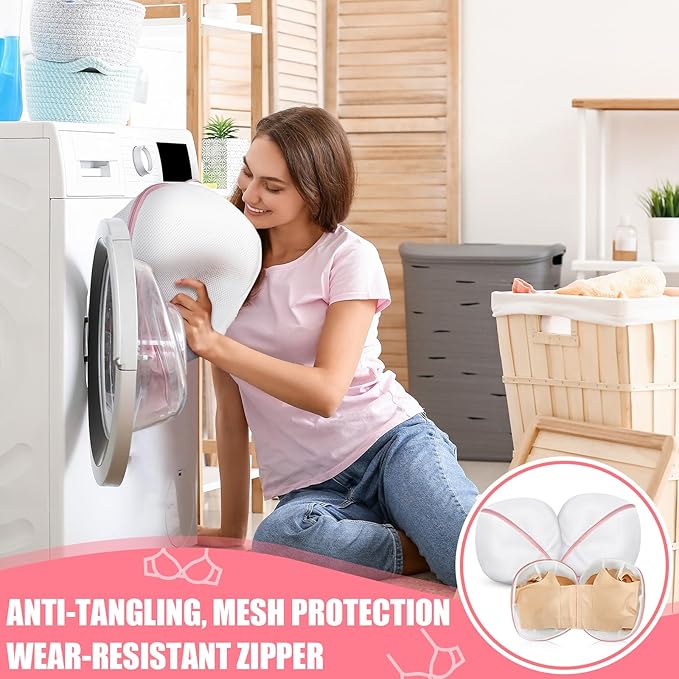 Shappy 6 Pieces Bra Washing Bag - Image 6