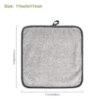 SUNLAND Microfiber Face Towels Reusable Makeup Remover Cloth Face Cloth Facial - Image 2
