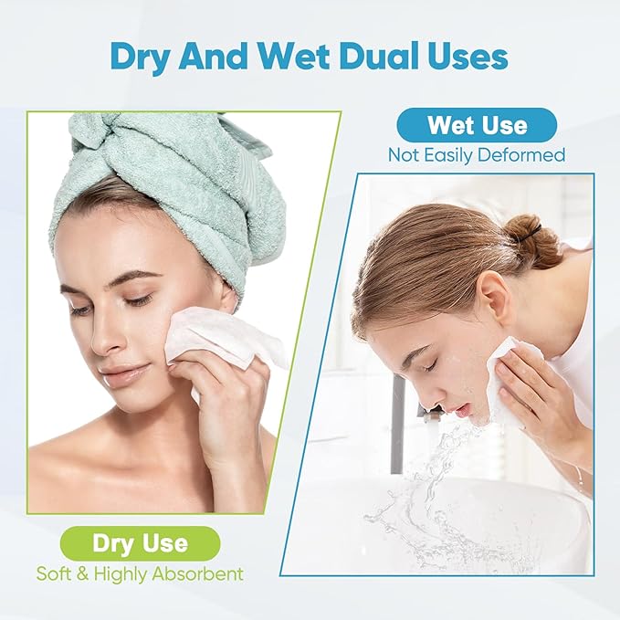 AlDEA Face Towels Disposable-600Ct, Face Towelettes - Image 3