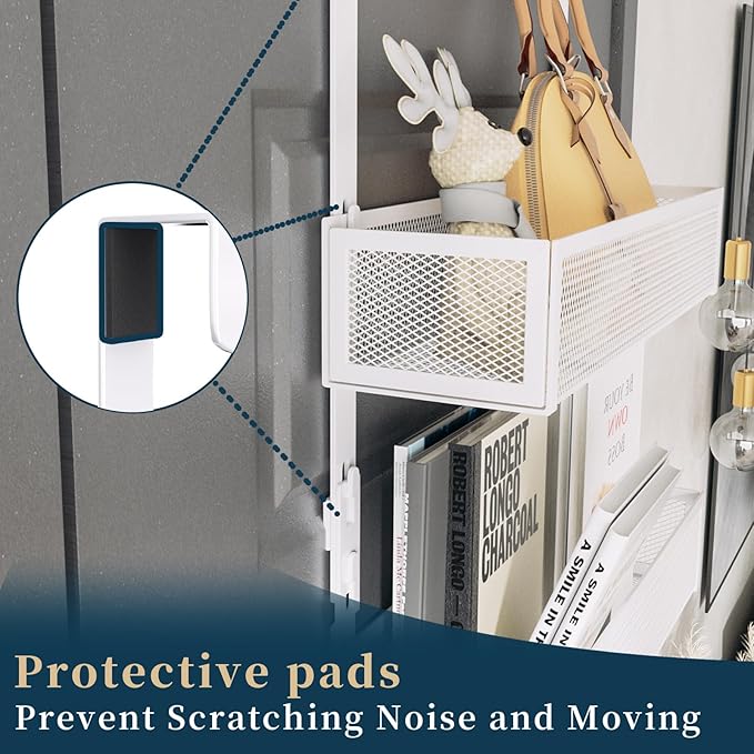 Consumest Over The Door Organizer Hooks, Door Hanger - Image 2