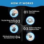 TubShroom Ultra Revolutionary Bath Tub Drain Protector Hair - Image 7