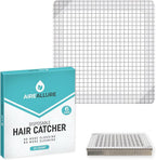 25 Pack Disposable Shower Drain Hair Catcher Mesh Stickers by AireAllure