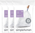 simplehuman Code D Custom Fit Drawstring Trash Bags in Dispenser Packs by Simplehuman