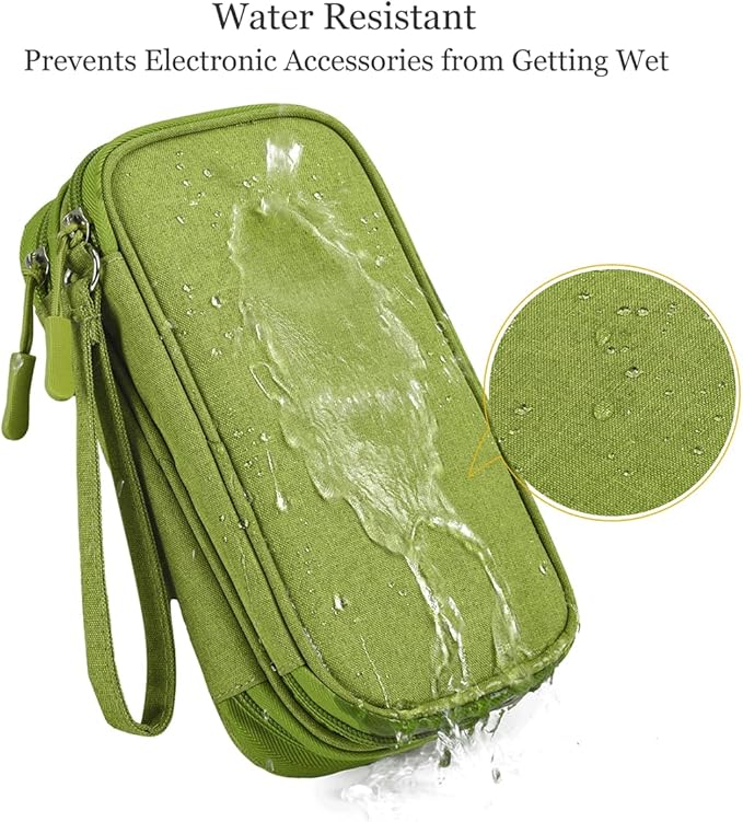 Electronic Organizer Travel USB Cable Accessories Bag/Case, Waterproof - Image 2