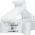 NEATERIZE Ultra Heavy Duty Plastic Clothes Hangers by Neaterize