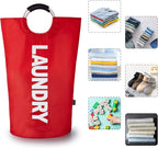 Caroeas 90L Laundry Basket, Waterproof Laundry Hamper, Laundry Bag - Image 5