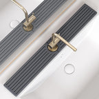 Fast Drying Kitchen Sink Splash Guard, Durable Stone Kitchen Faucet Mat by Unknown
