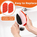 Bathtub Scrubber with Long Handle - Image 3