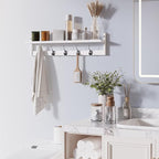 BAMEOS Wall-Mounted Wood Shelf - Image 3