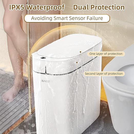 funest Smart Bathroom Trash Can - Image 7