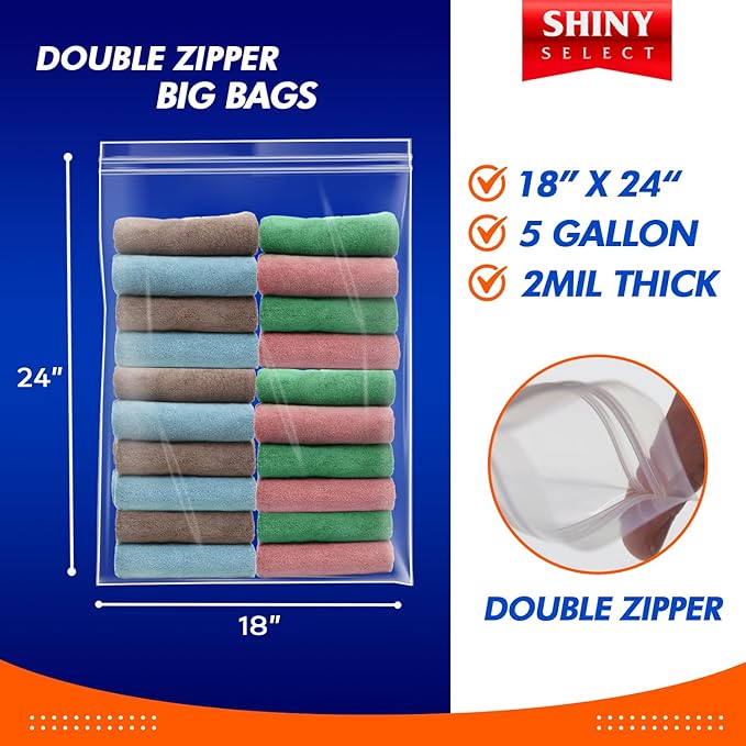 25 count – Extra Large Storage Bags - Image 2
