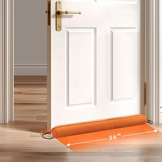 Sunolga Door Draft Stopper Blocks Hot and Cold Air - Image 2