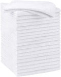 HOMEXCEL White Microfiber Cleaning Cloths, 20 Pack Cleaning Rags by HOMEXCEL