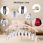 TomCare 360° Swivel 2 Pack Tank Top Hanger and 2 Pack Leggings Organizers Space - Image 4