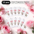MYARO 12 Pcs Rose Scented Sachets Long Lasting Room Air Freshener Odor - Image 8