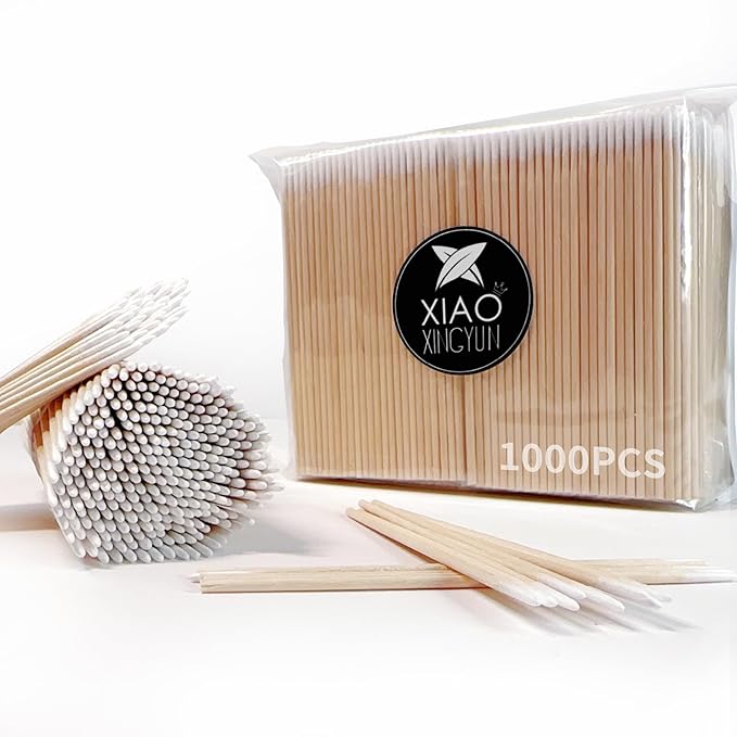1000PCS Pointed Cotton Swabs by XIAOXINGYUN