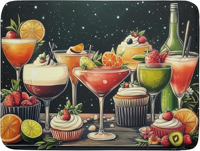 Wine Glass Dish Drying Mat by Giwawa