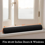 Sunolga Door Draft Stopper Blocks Hot and Cold Air - Image 2