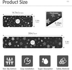 Kitchen Sink Splash Guard 2 PCS 14.7 Inch Sink Faucet Mat Splash Guard - Image 2