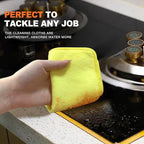 KinHwa Kitchen Washcloths for Dishes Absorbent Microfiber Dish Cloths Quick Dry - Image 4
