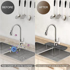 Kingmall Silicone Faucet Mat, Kitchen Faucet Mat - Image 4