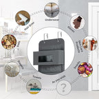 MAX Houser 5-Shelf Over The Door Hanging Organizer - Image 6