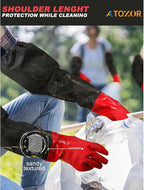 25" Extra-Long Waterproof Gloves - Image 6