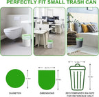 Small Trash Bags 4-6 Gallon, Inwaysin 200 Count Biodegradable Trash Bags 4 - Image 6