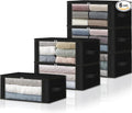 HomeHacks 6-Pack Clothes Organizer Storage Bags Foldable Storage Box by HomeHacks
