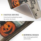 Happy Halloween Black Cat Ghost Dish Drying Mat - Image 3